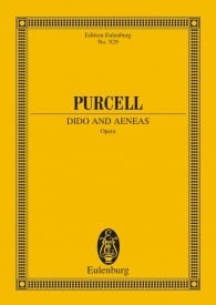 Purcell: Dido and Aeneas (Study Score) published by Eulenburg
